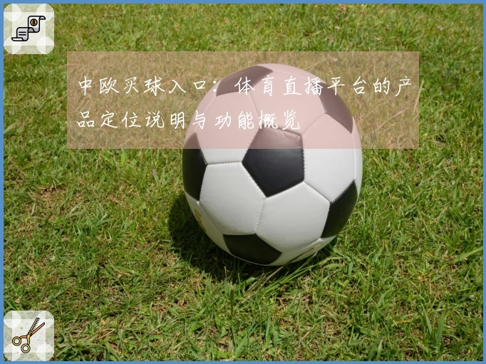 中欧买球入口：体育直播平台的产品定位说明与功能概览
