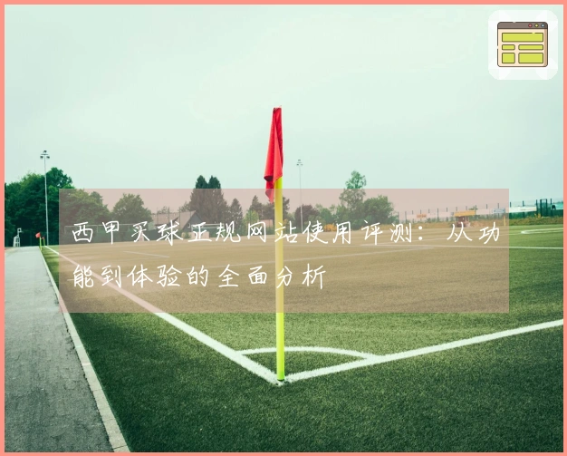 西甲买球正规网站使用评测：从功能到体验的全面分析